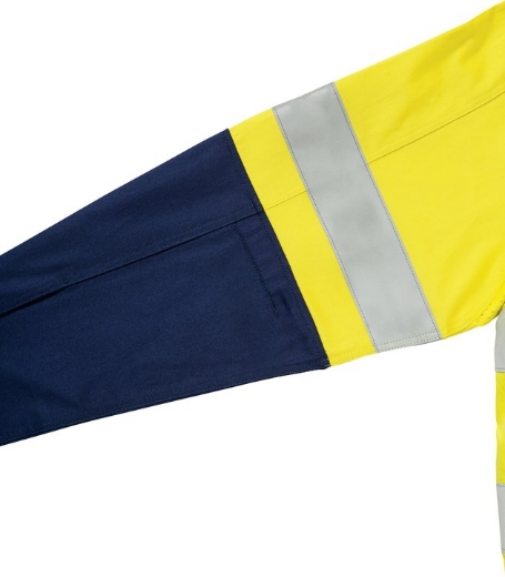 Picture of Bisley, Taped Hi Vis Industrial Cool Vented Shirt